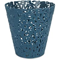 Balvi Papelera Letters Color Azul Papelera Original de diseño Letras Ideal para oficinas- despachos- hogar y colegios…